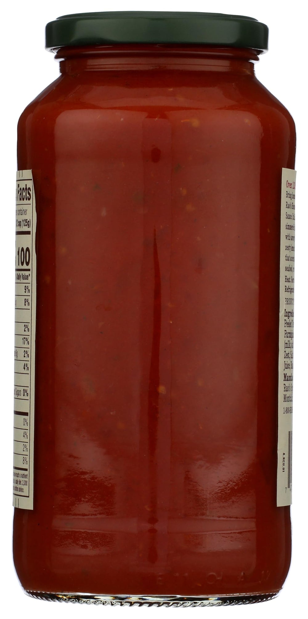 Kitchen scene with Rao's Lemon Marinara jar and fresh basil evokes homestyle Italian dinners.