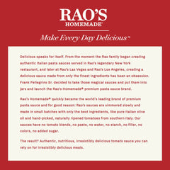 Rao's ingredients close-up featuring Parmigiano Reggiano and Pecorino Romano