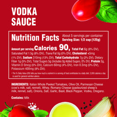 Rao's Homemade Vodka Sauce being poured shows a smooth, spoonable texture ideal for pasta
