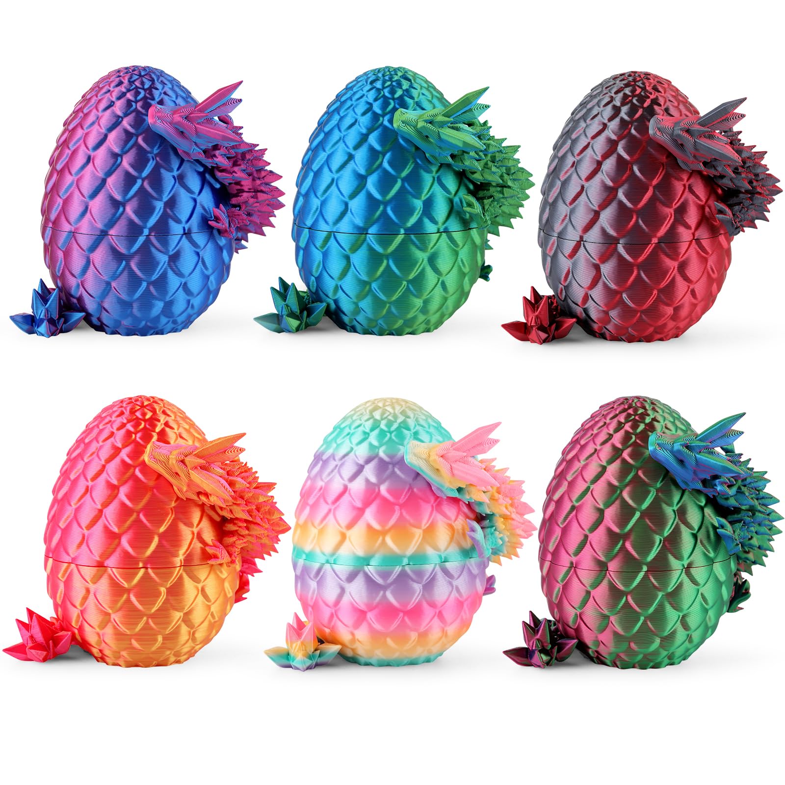 Rapean 8-inch dragon eggs on display, a collectible centerpiece.