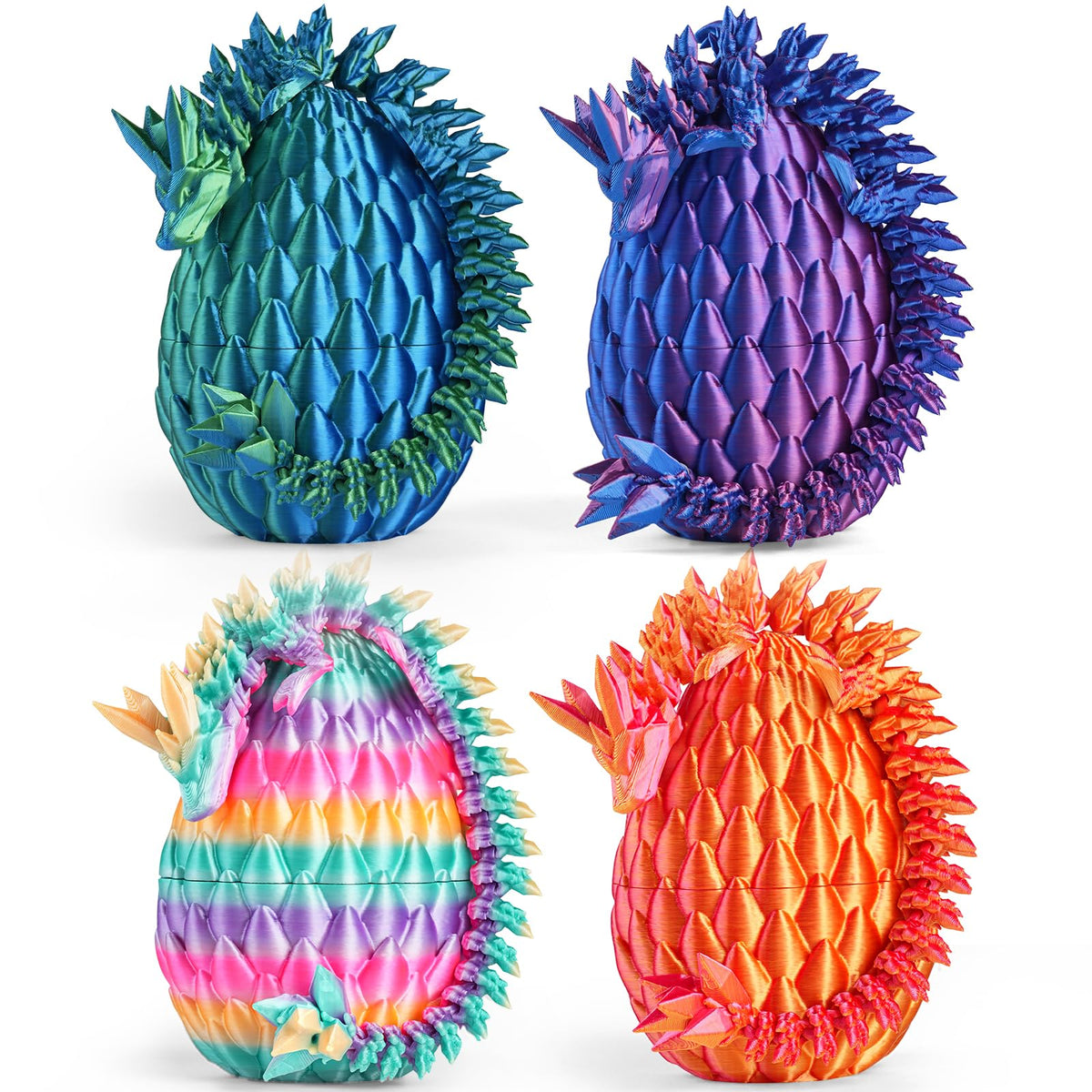 Rapean dragon egg detail showcases intricate textures for display and collection.