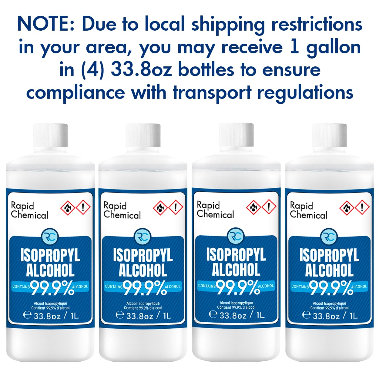 RAPID PROTECTANT 99% IPA bottle cap close-up highlighting secure sealing and spill prevention.