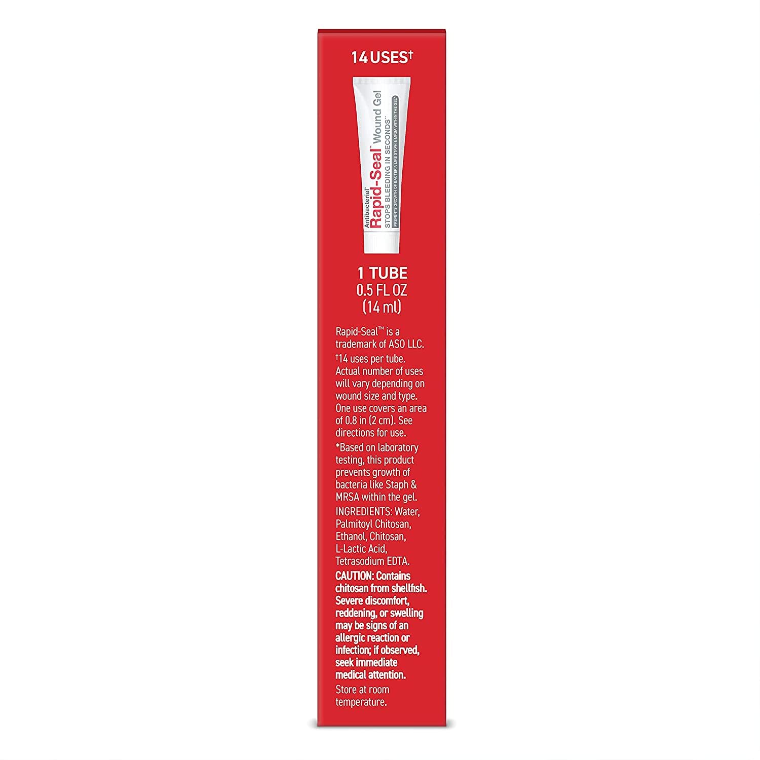 Emergency kit inclusion featuring Rapid-Seal Wound Gel for rapid response