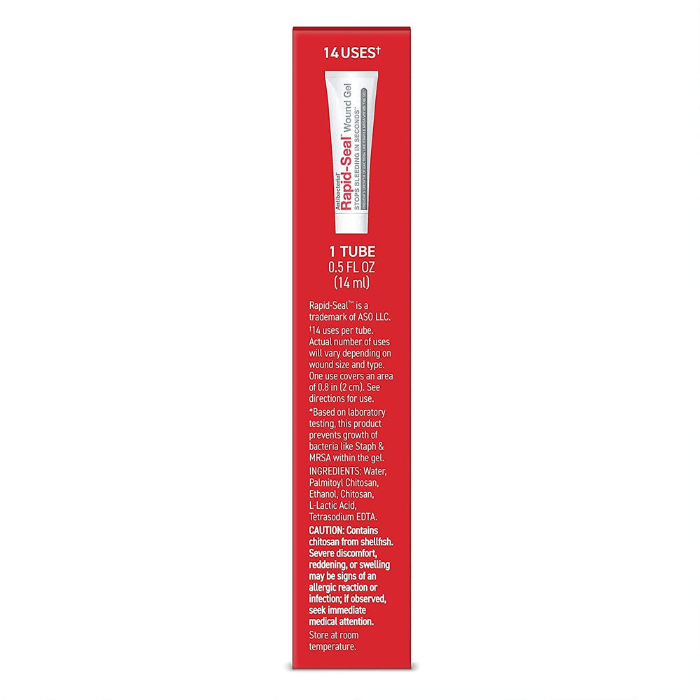Emergency kit inclusion featuring Rapid-Seal Wound Gel for rapid response