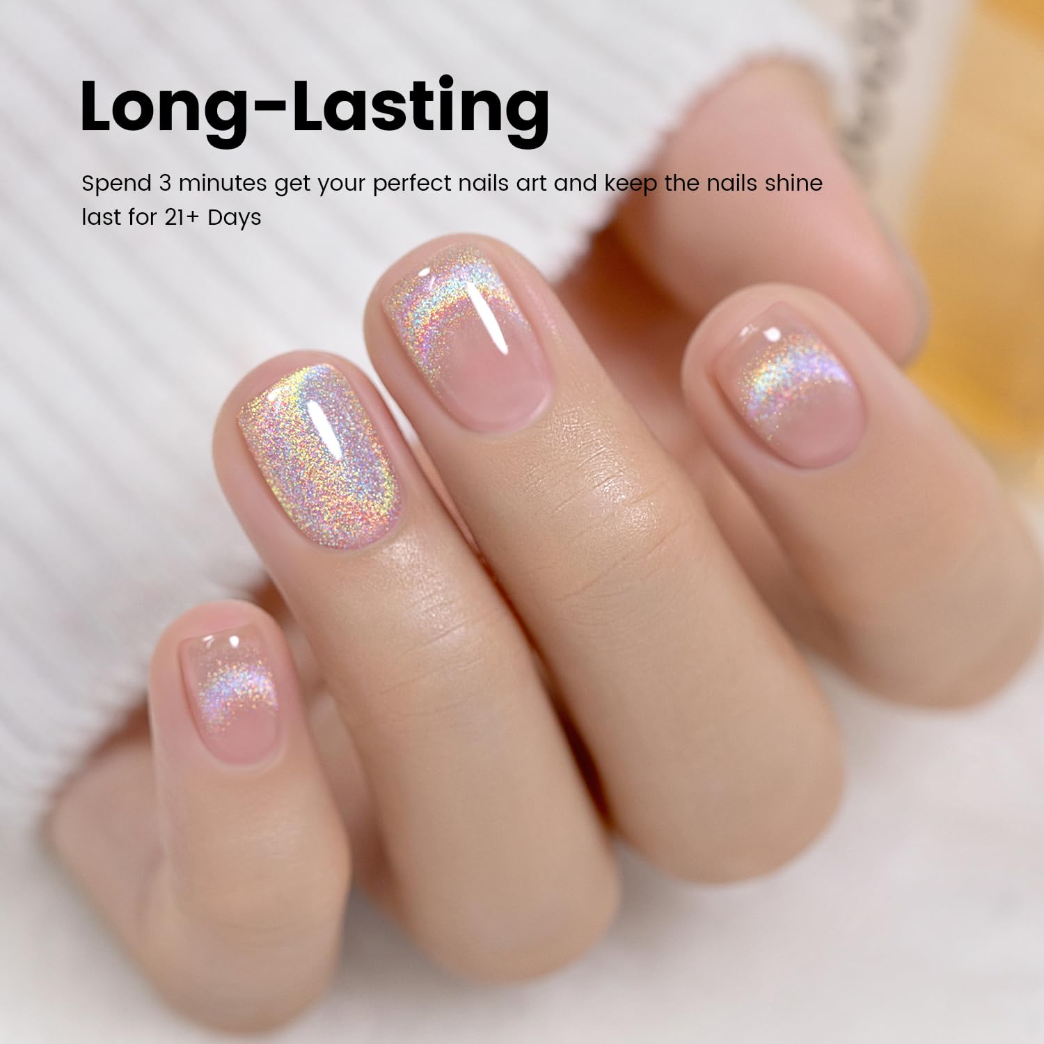 RARJSM magnetic stick enables control of cat-eye shift for customized nail art.