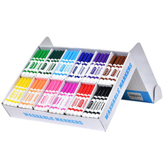 Rarlan 12-color marker set with vibrant hues for projects.