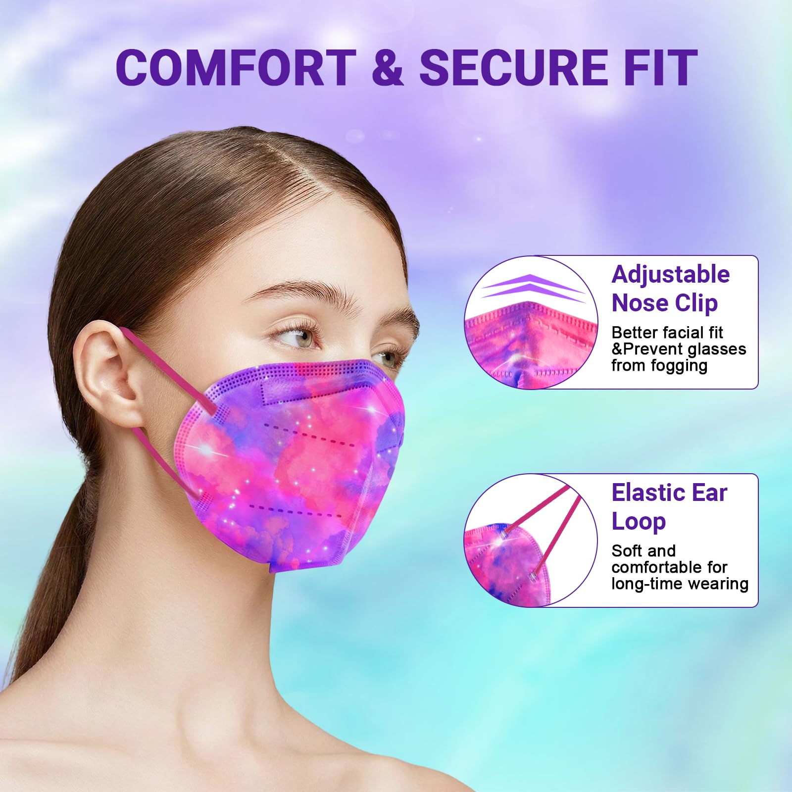 Rasav KN95 mask foldable and portable for travel