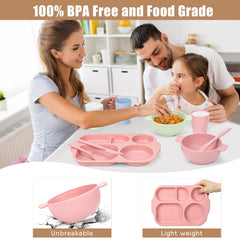 Ratulie kids bowls, lightweight and drop-resistant for energetic mealtimes.
