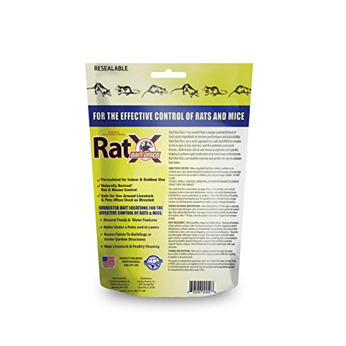 Closeup of RatX Bait Discs texture and uniform discs.