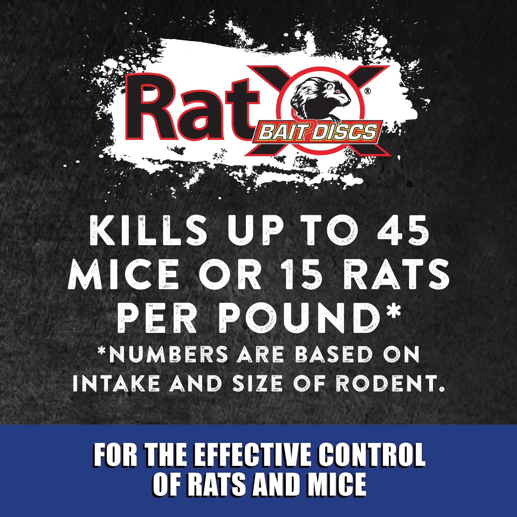 RatX Bait Discs suitable for professionals and DIY enthusiasts.