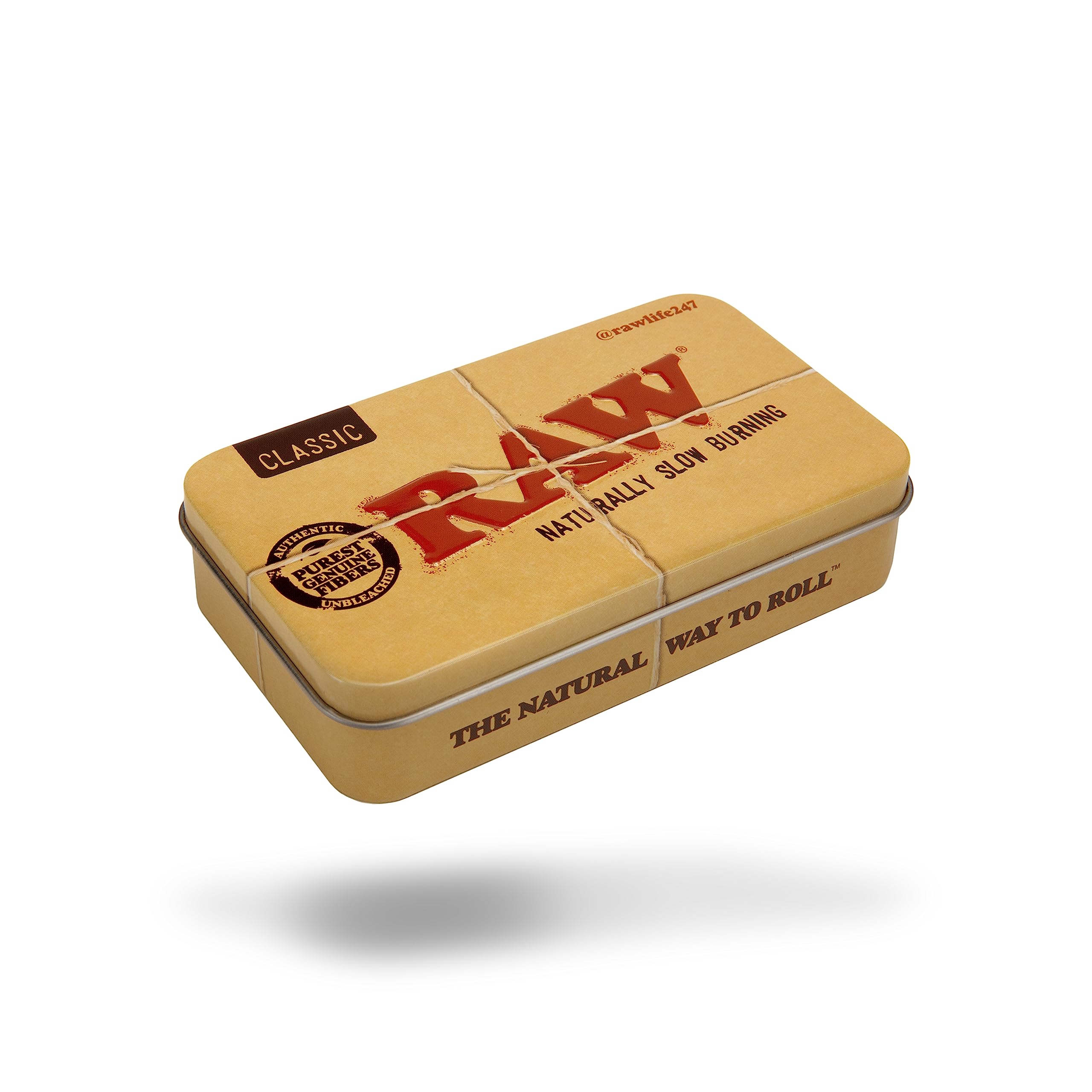 Watermarked criss-cross imprint on RAW cones helps prevent runs.