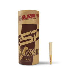 RAW Dogwalker mini cone pack for quick, convenient pre-rolled sessions.