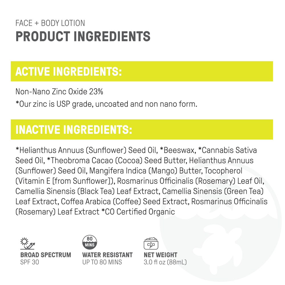 Raw Elements reef-safe sunscreen used during outdoor hiking for sun defense.