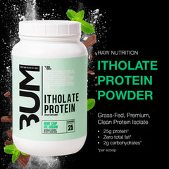 RAW Itholate protein powder scoop for convenient lean muscle support