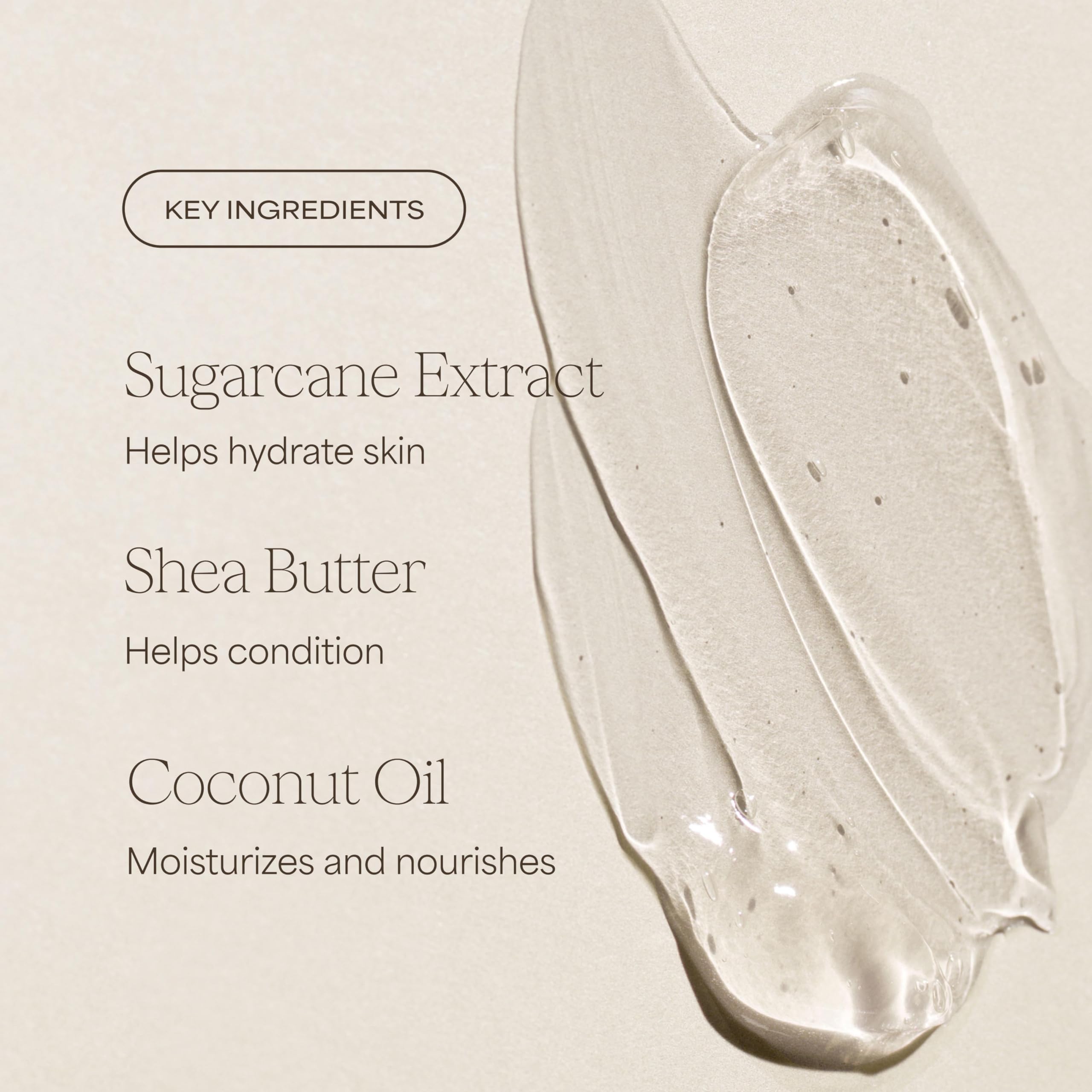  RAW SUGAR Body Wash bottle on bathroom shelf evoking everyday luxury