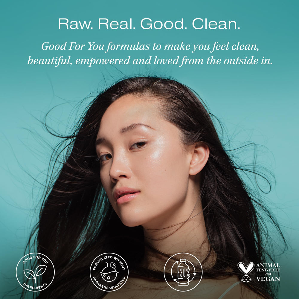 Raw Sugar Moisture Smoothie duo pack shown for an at home hydrating routine