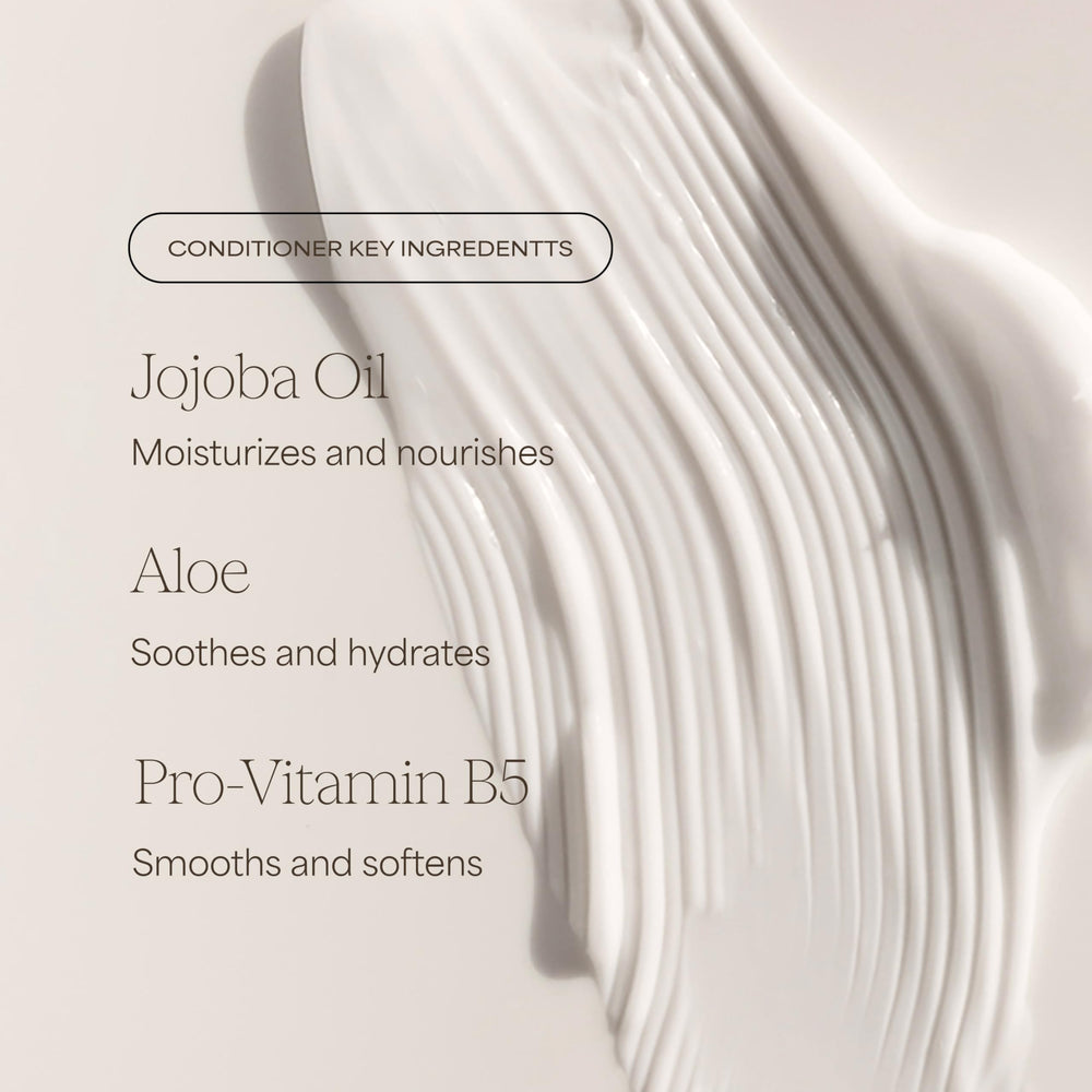 Raw Sugar shampoo-application demonstrates gentle lather for buildup removal.