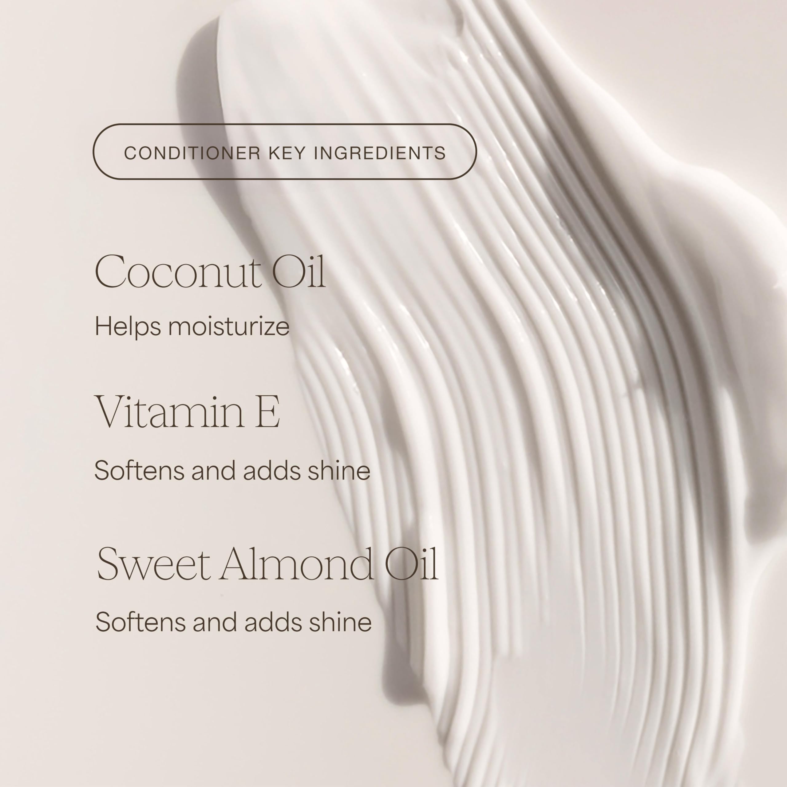 Shampoo and conditioner duo on a bathroom shelf ready for routine