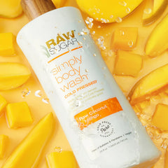 RAW SUGAR Simply Body Wash Pineapple Maqui Berry Coconut cleanses, hydrates and revives the senses.