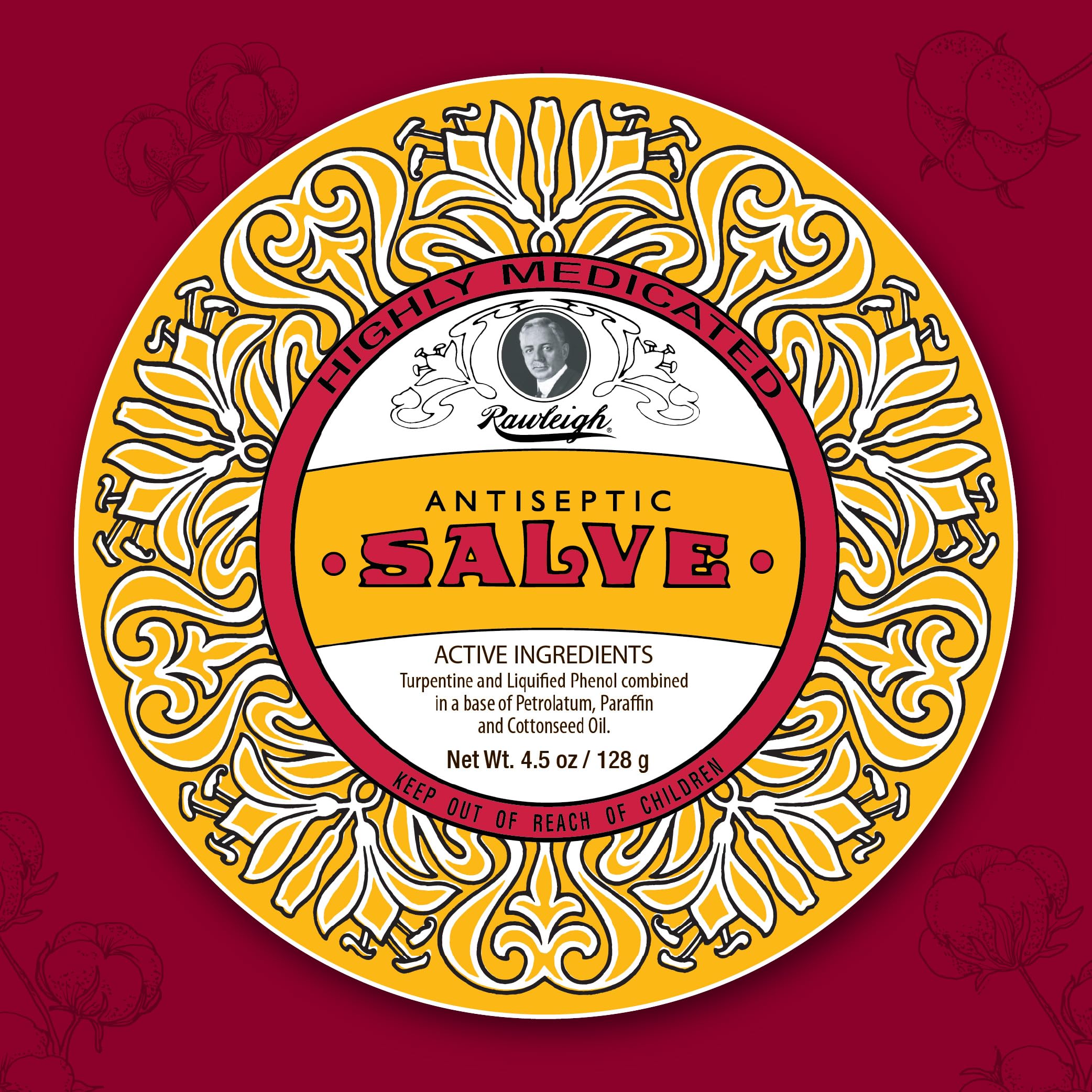 Rawleigh Salve compact travel-size tin ideal for on-the-go care.
