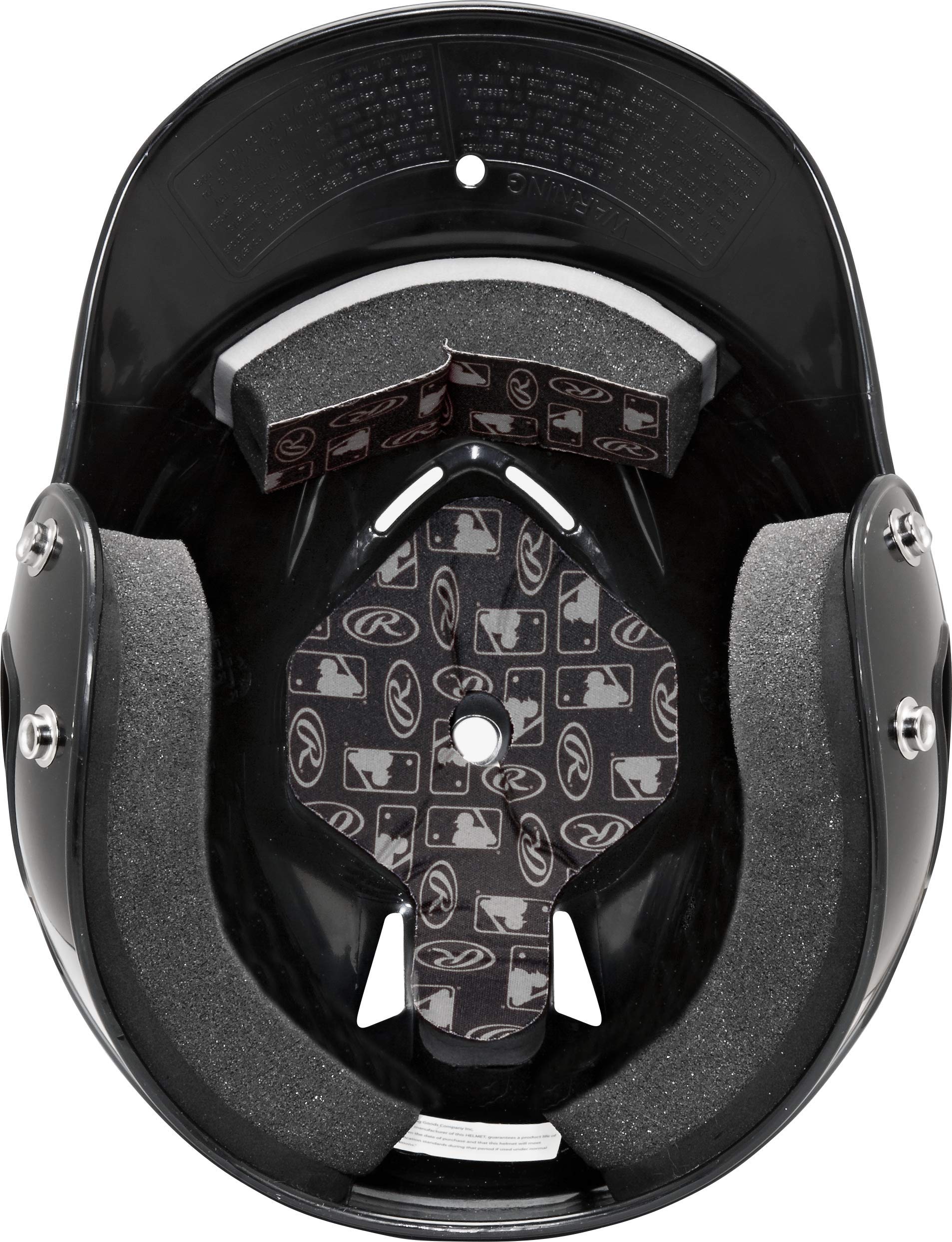 Rawlings COOLFLO helmet side view highlights compact profile for comfort