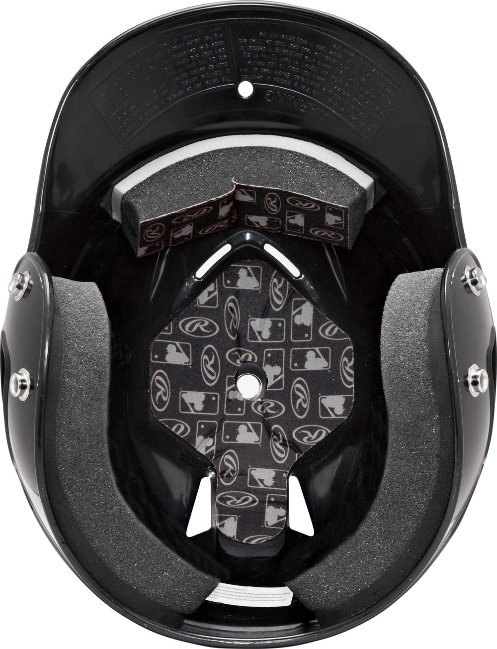 Rawlings COOLFLO helmet side view highlights compact profile for comfort