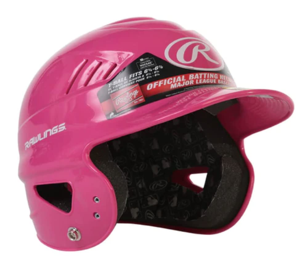 Rawlings COOLFLO T-Ball helmet side view showing lightweight design