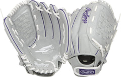 Rawlings Sure Catch 12-inch glove with basket web for quick fielding.