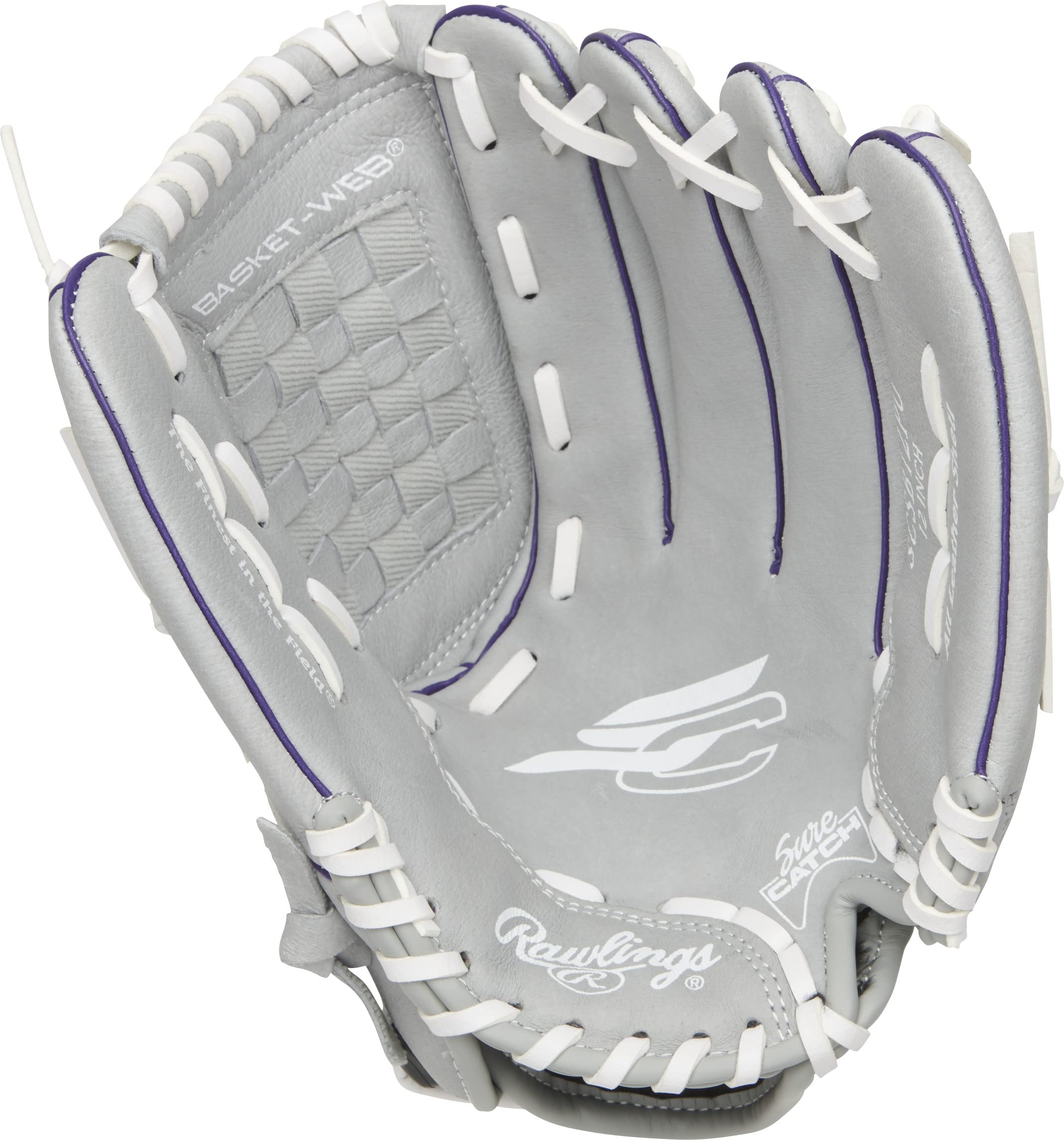 Sure Catch technology helps players close the glove easily.