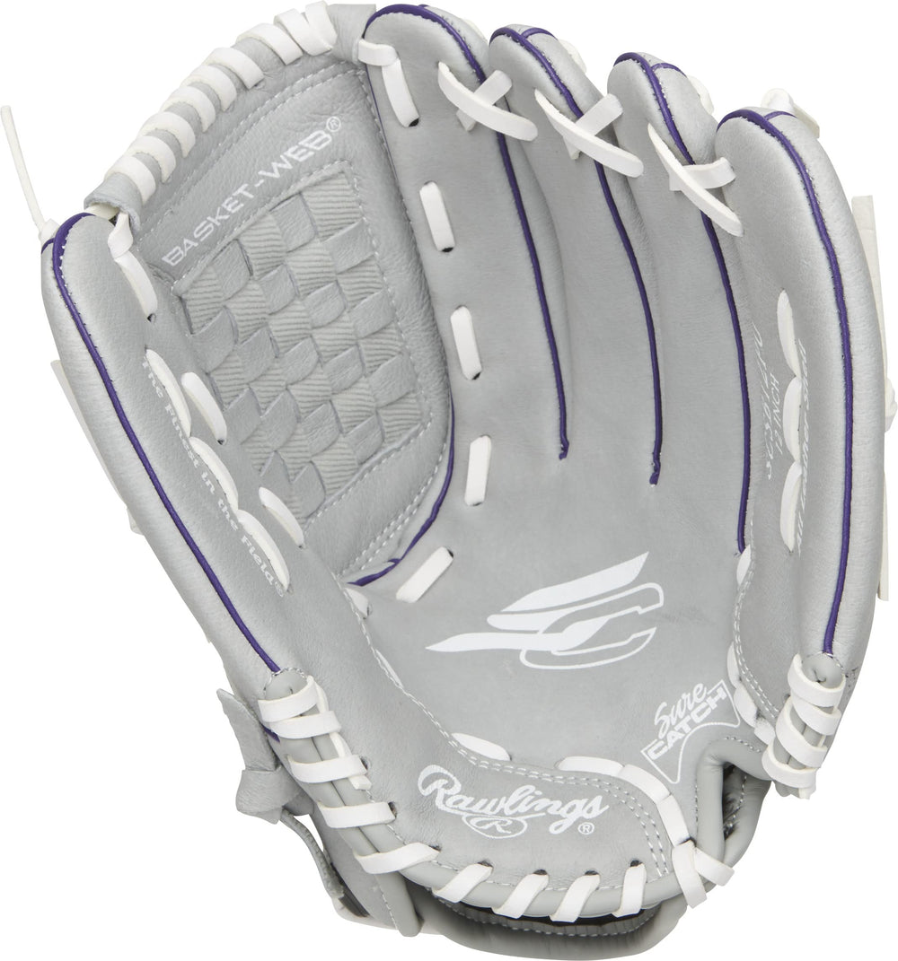 Sure Catch technology helps players close the glove easily.