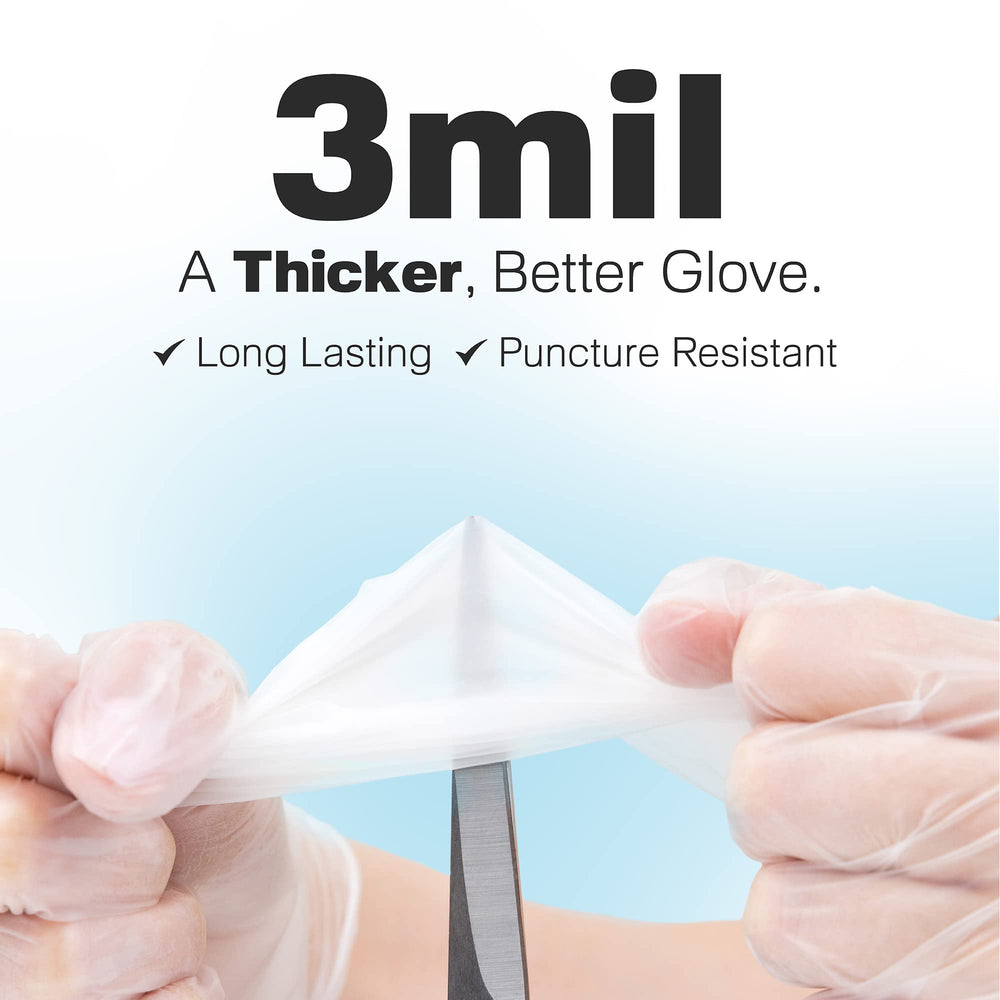 Raxwell food-safe gloves, latex-free, ideal for safe kitchen tasks.