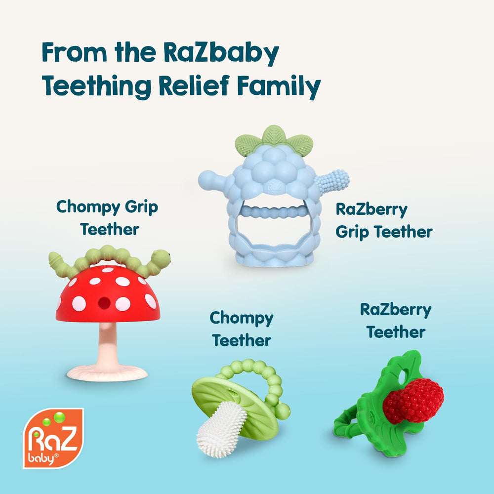 RaZbaby Bites gift ready packaging for baby showers.