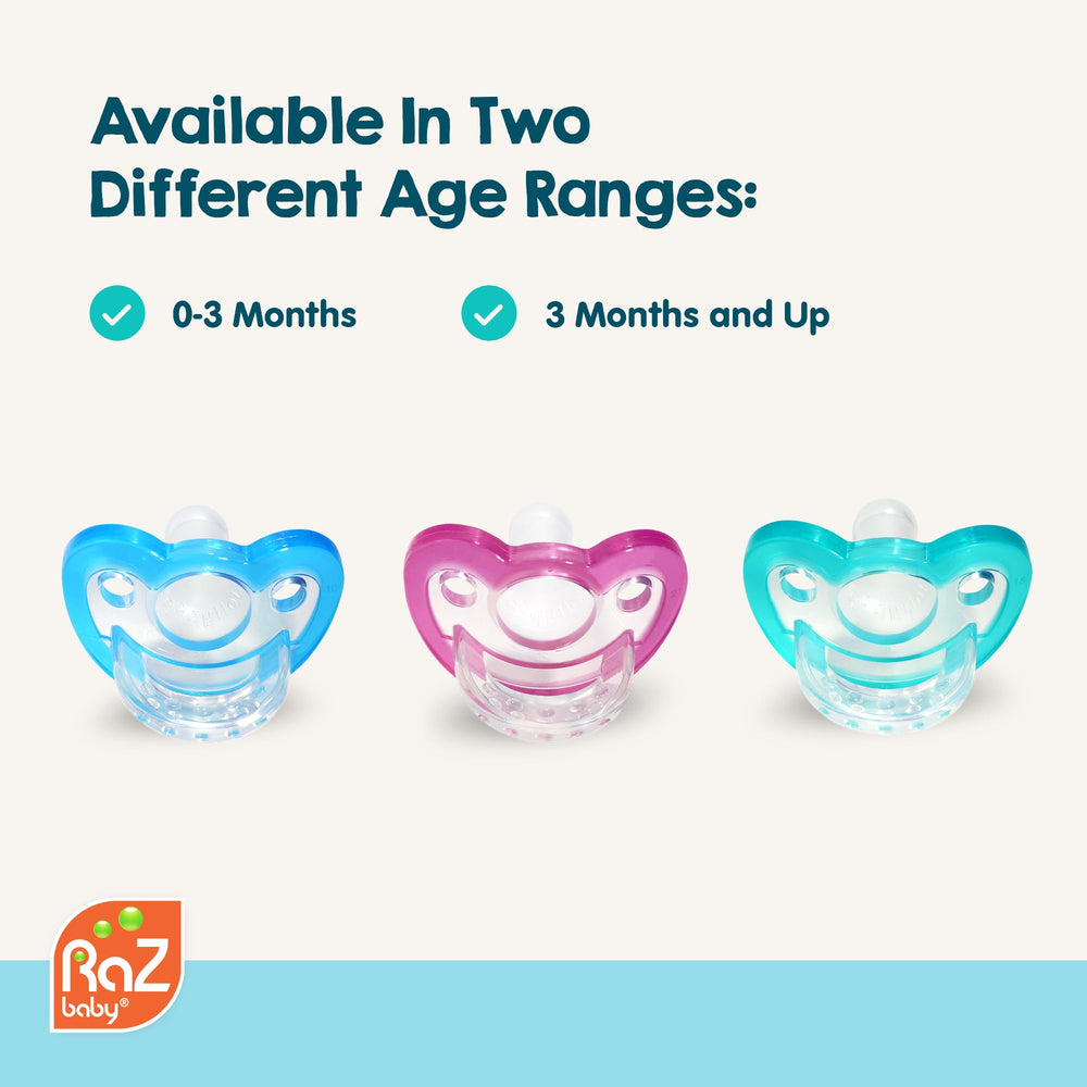 RaZbaby JollyPop pairs with Razbuddy Plush for easy pacifier access