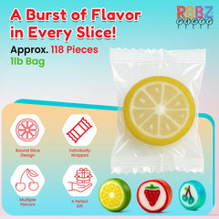 Individually wrapped hard candies ready for easy sharing.
