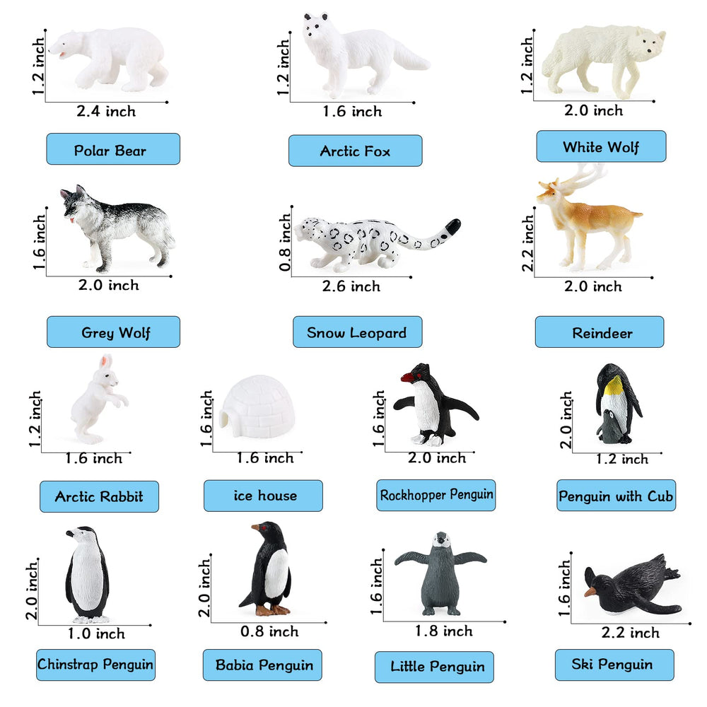 RCOMG Arctic Hare Figure supports creative storytelling and educational projects.