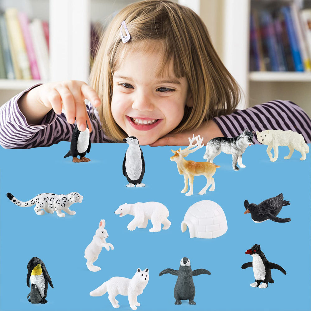 RCOMG Penguins Figures Collection brings wintry charm to crafts and cakes.