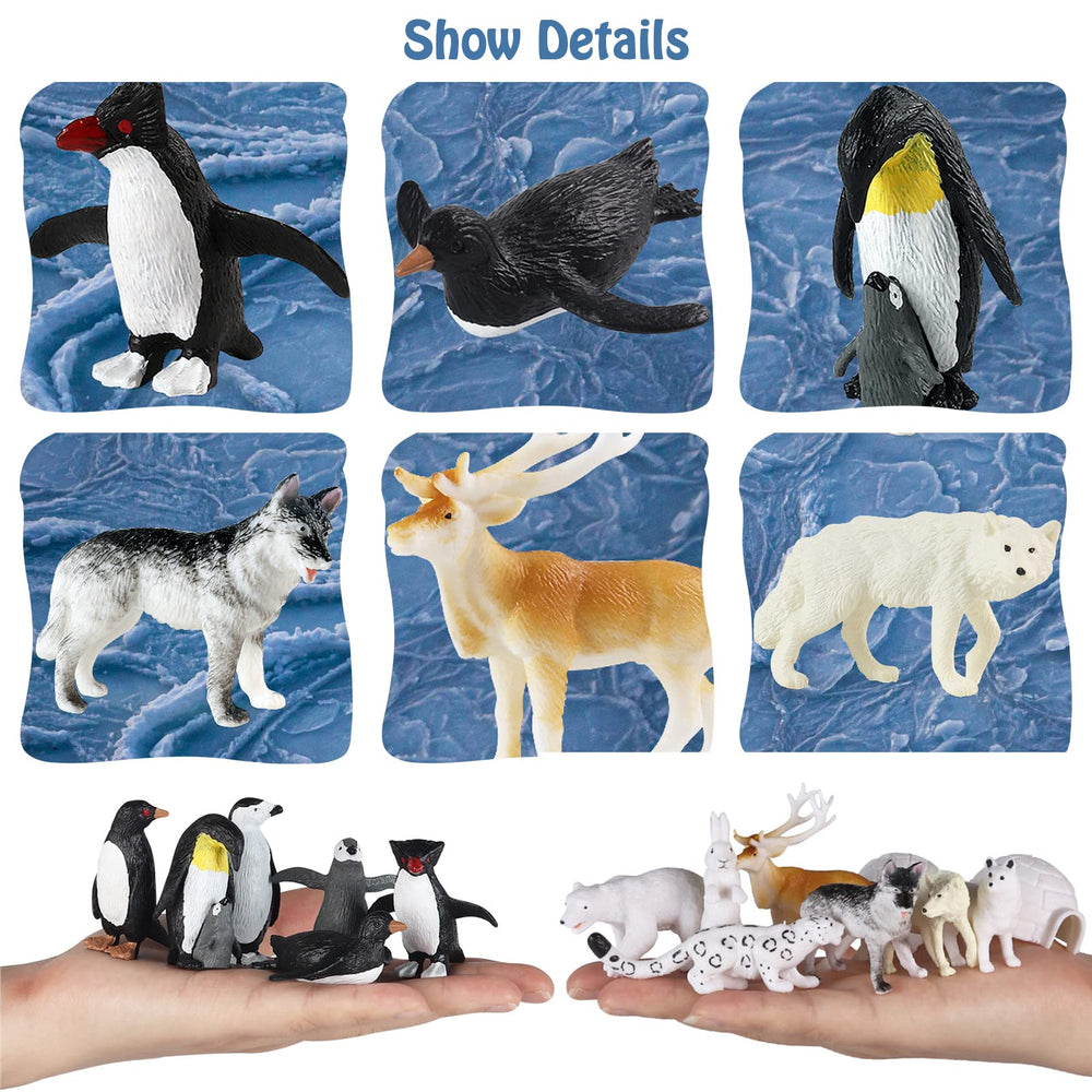 RCOMG Polar Bear Figure adds realistic Arctic touch to dioramas.