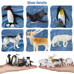 RCOMG Polar Bear Figure adds realistic Arctic touch to dioramas.