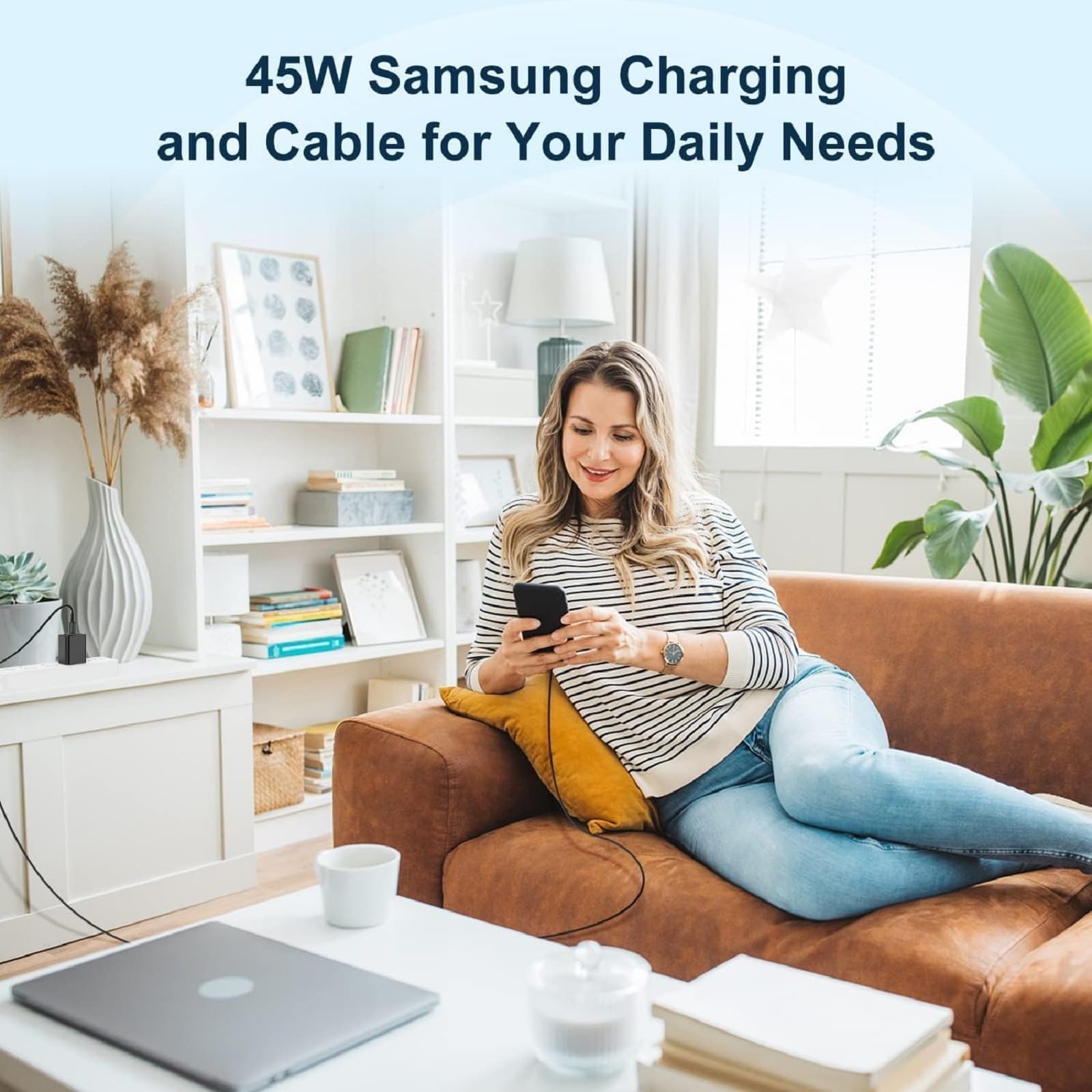 RDOISNTLY bedside charging setup for overnight use