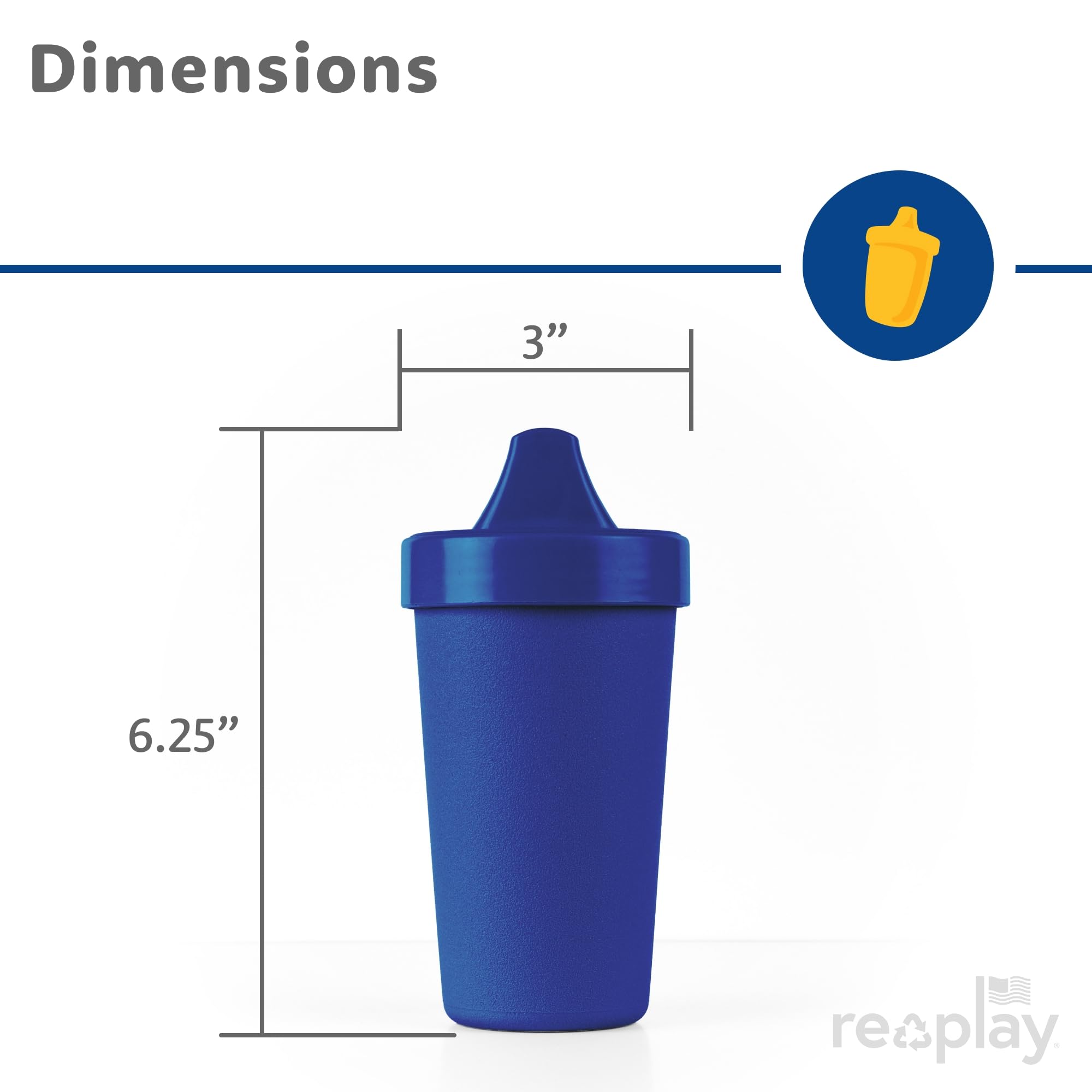 Re-Play 4-pack offers versatile cups for families on the go.