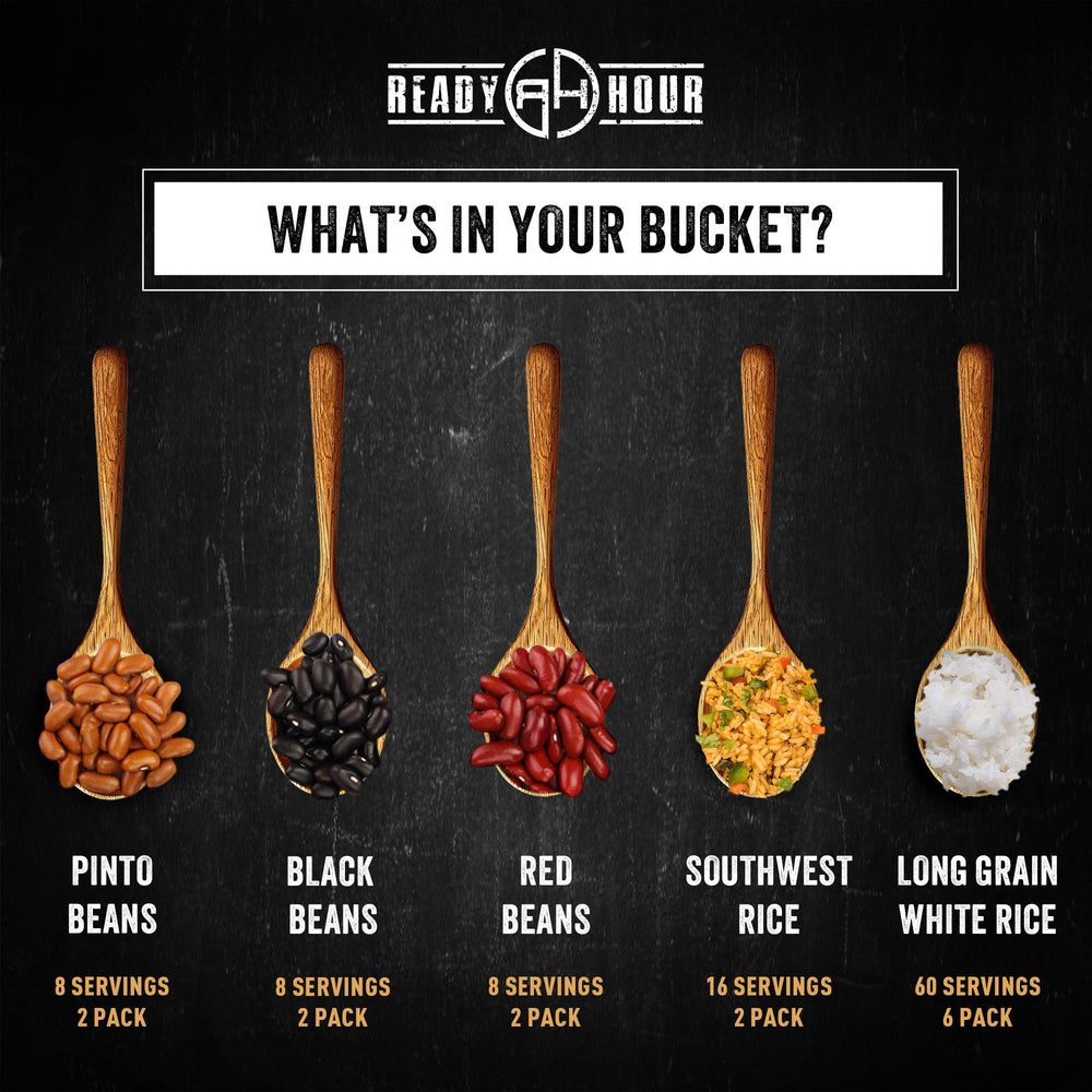Ready Hour emergency meal boil-and-serve setup for quick heat-and-eat solutions