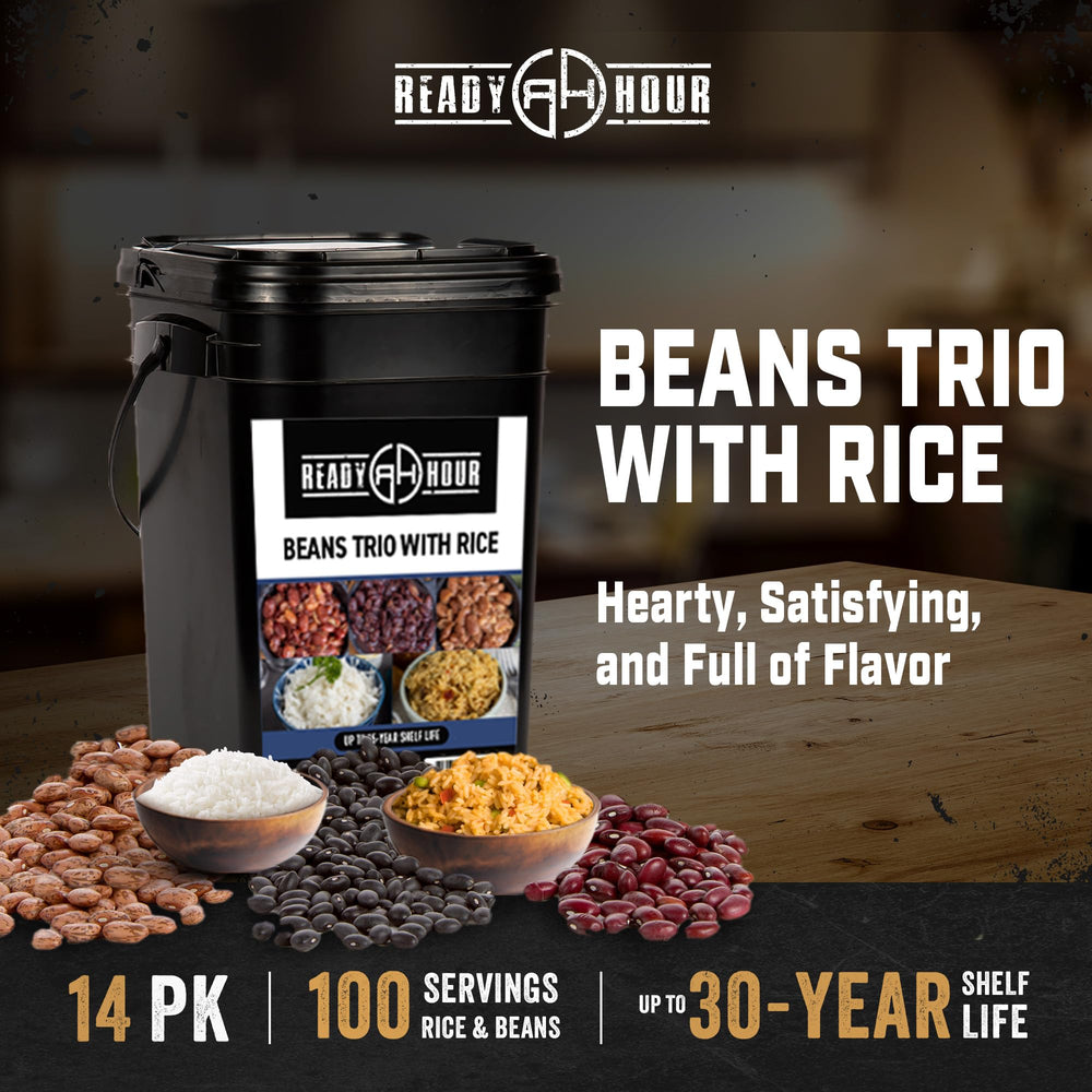Ready Hour red beans and pinto beans pouches for variety in planning meals