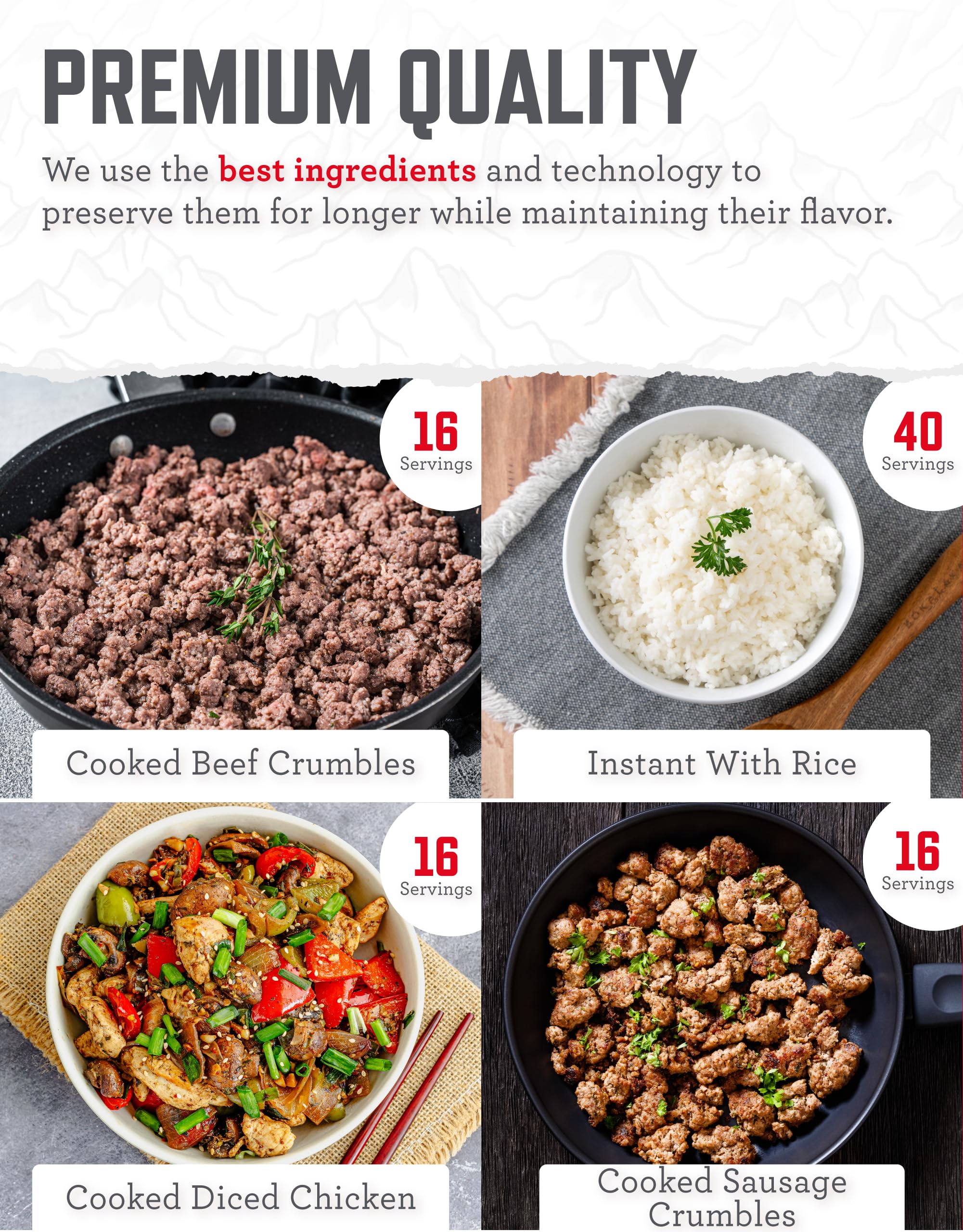 ReadyWise meals offer reliable options for power outages and busy days
