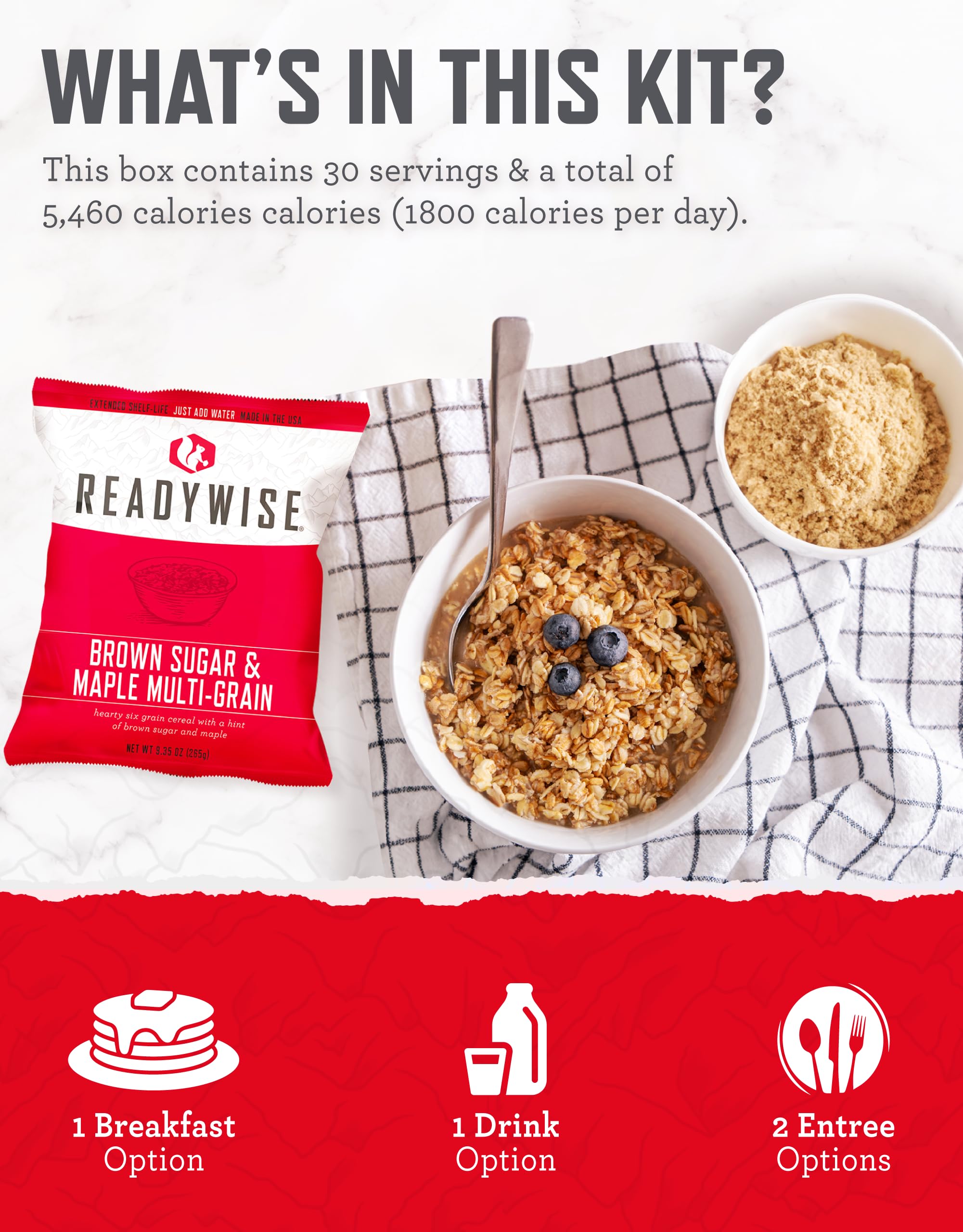 ReadyWise Whey Milk Alternative meal option for versatile nutrition.