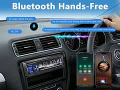 REAKOSOUND car radio digital FM radio with 18 presets for local broadcasts