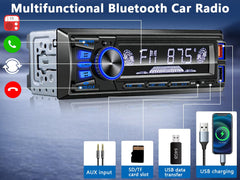 REAKOSOUND car radio SD card playback for convenient music storage