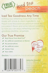 Real fruit flavor and clean ingredients highlighted in the graphic.