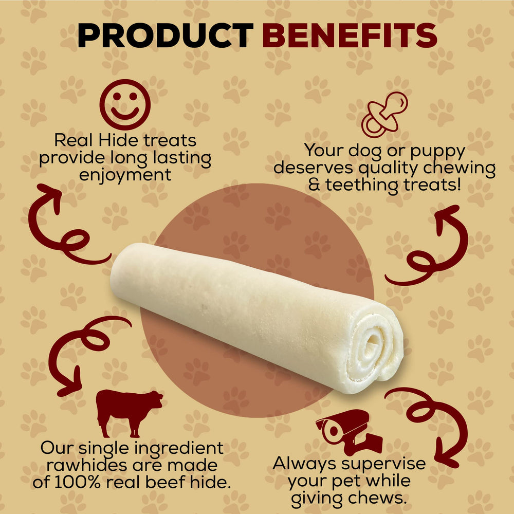 Real Hide grass-fed beef hide slice emphasizes high-quality single-ingredient chew