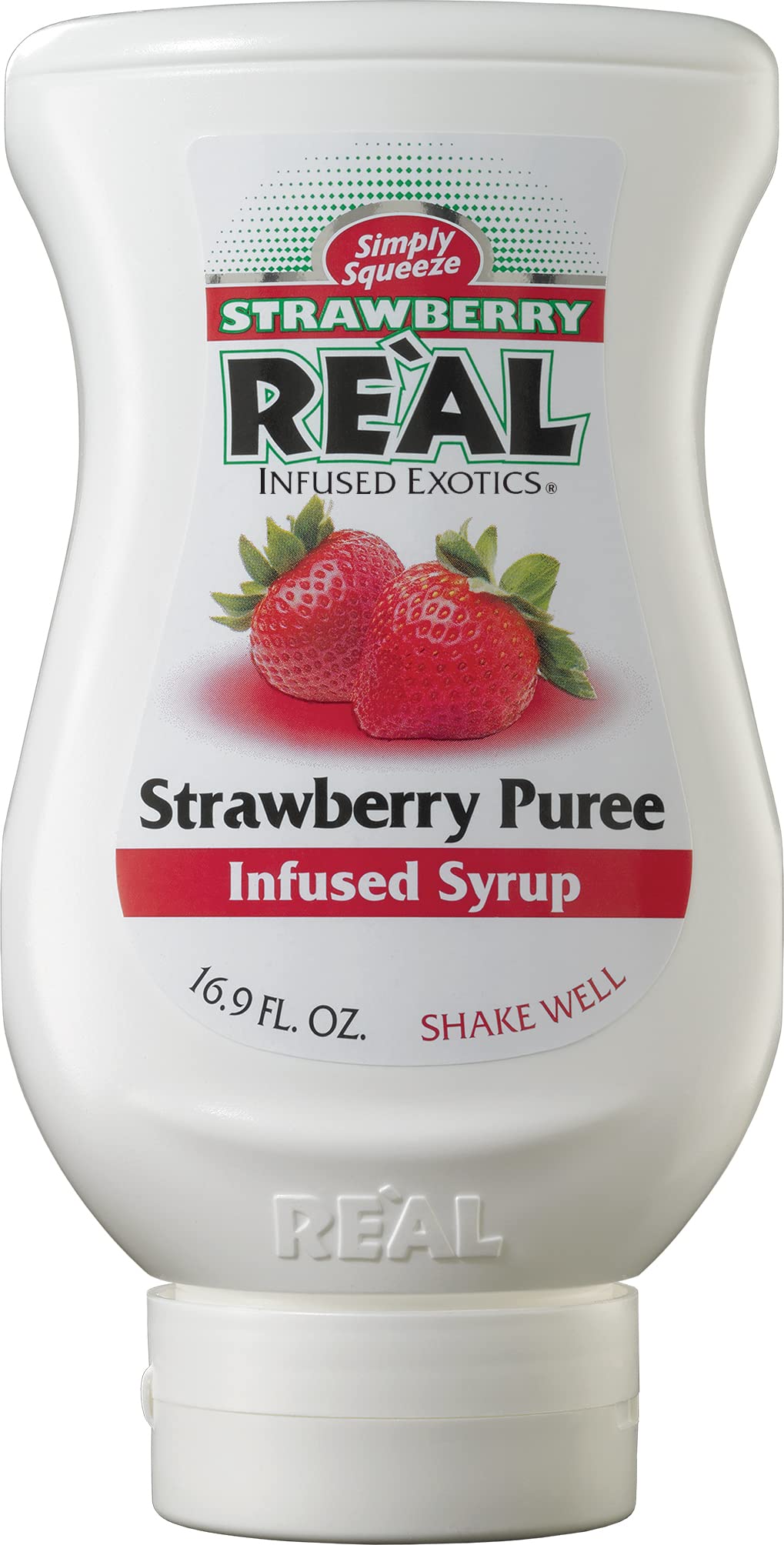 Cocktail or mocktail mixing with Reàl Strawberry Syrup