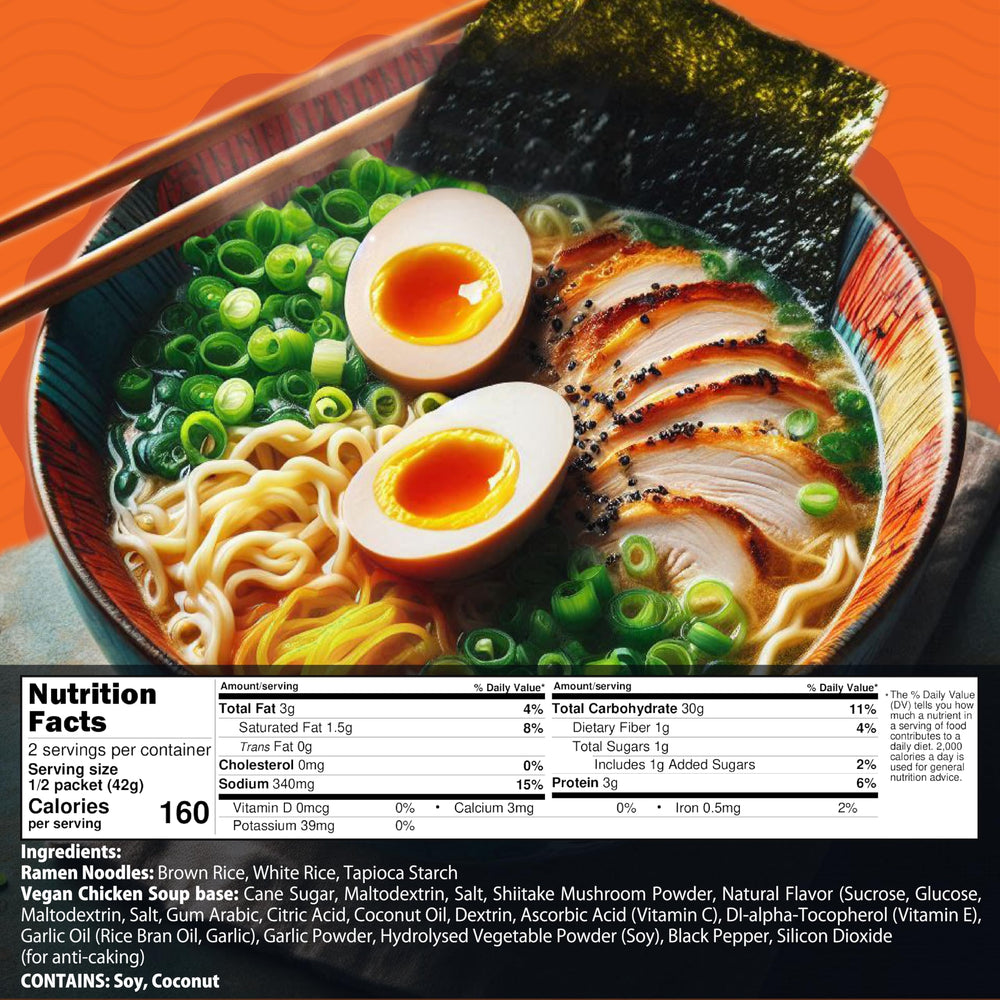 Real Naturals chicken ramen bowl ready for a comforting meal.
